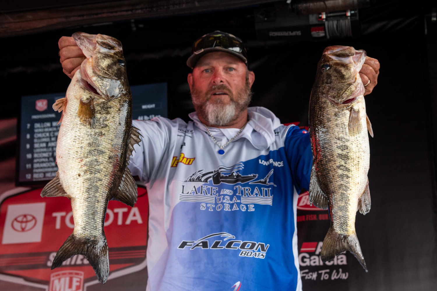 CLEWISTON -- Rob Branagh of Malabar brought a final-day total of five bass weighing 19 pounds, 11 ounces to the scale on Saturday, Feb. 5, to win the season-opening Toyota Series Presented by A.R.E. event at Lake Okeechobee .